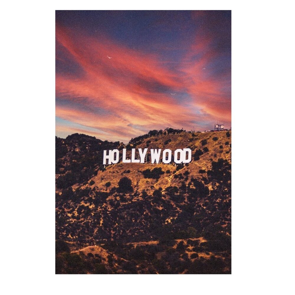 Hollywood At Sunset Poster  165